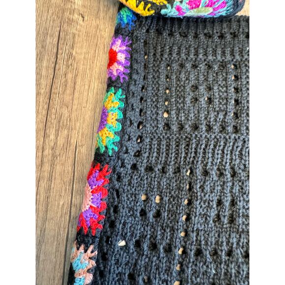 Boho Purse Crochet Multicolor Purse Crossbody Bag NEW FAST SHIP Travel Bag - Picture 4 of 5